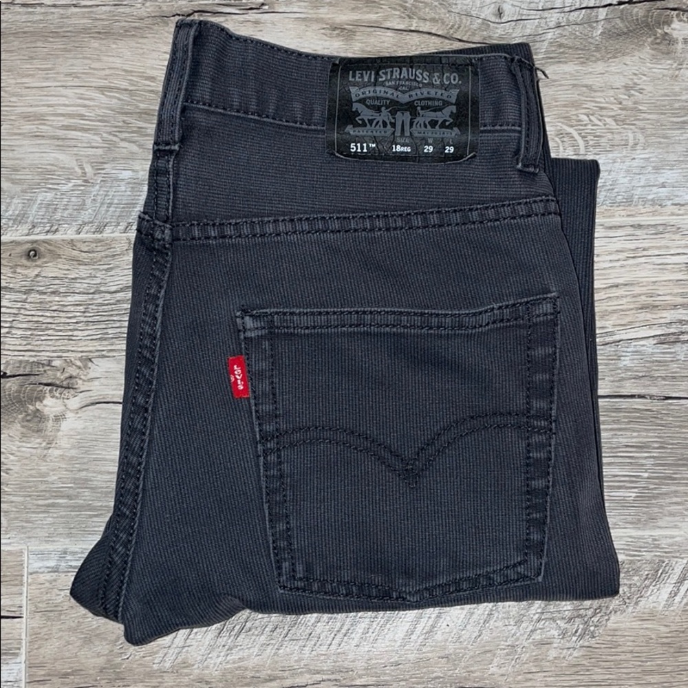 Vintage Black Levi’s 511’s